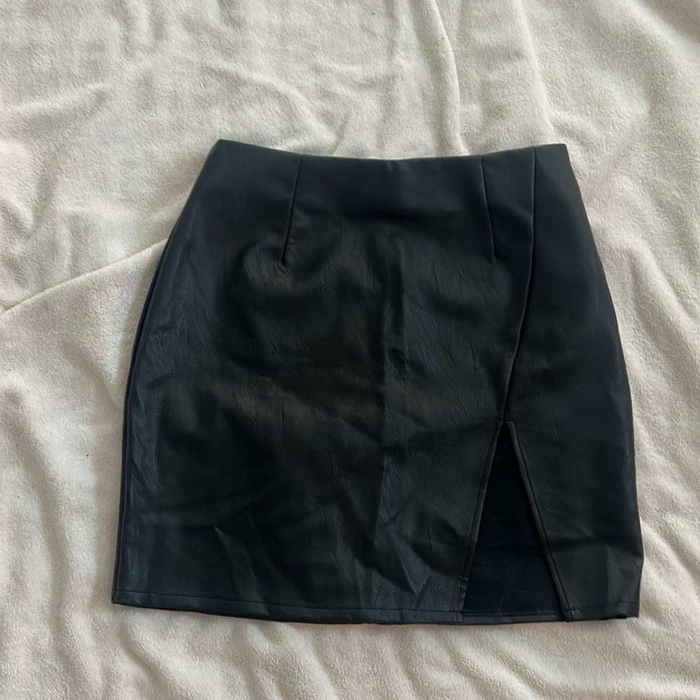 Revolve - By The Way pleather skirt